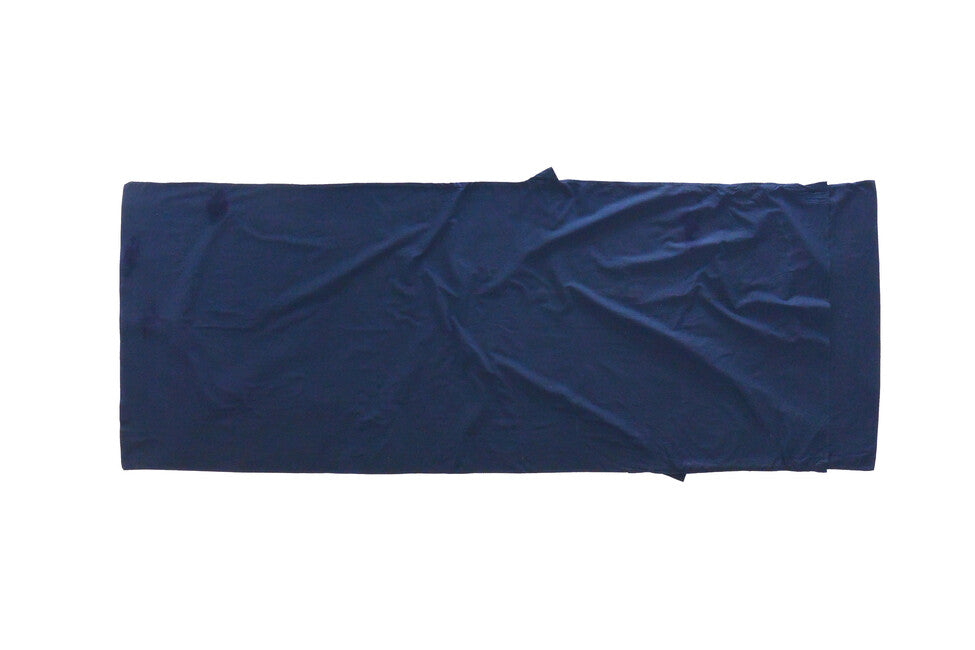Origin Outdoors Fodera per sacco a pelo rettangolare in policotone, blu reale