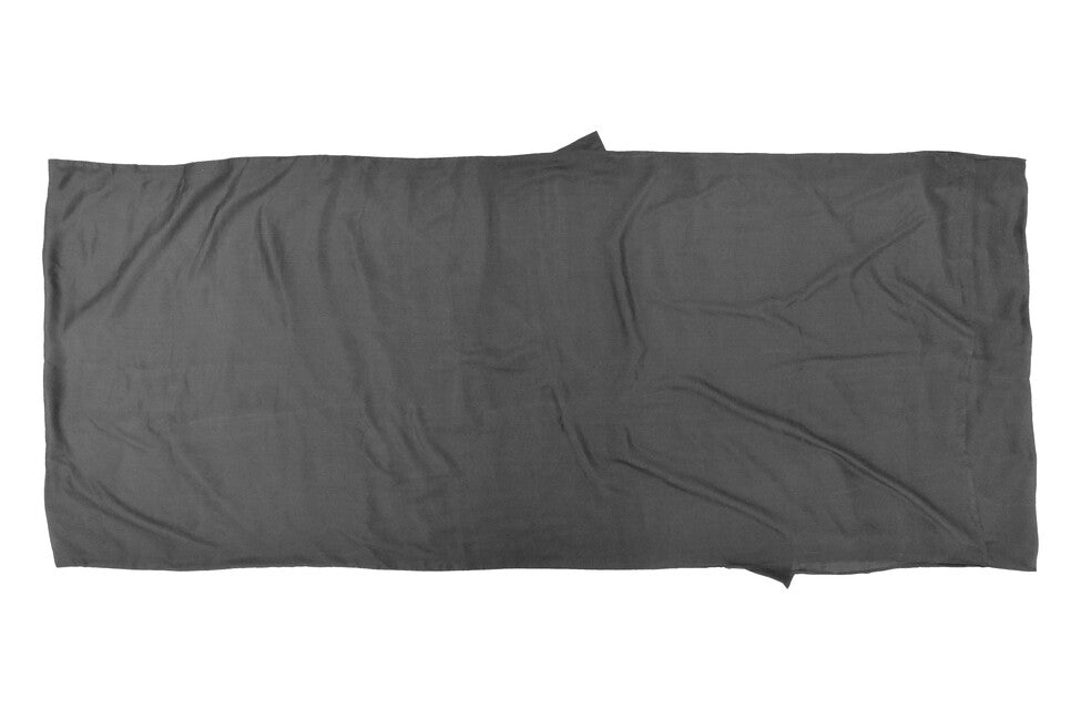 Origin Outdoors Ripstop Silk fodera per sacco a pelo rettangolare di colore grigio scuro