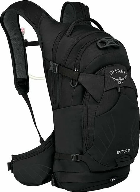 Osprey Raptor 14 ef zaino da ciclismo, black/tungsten