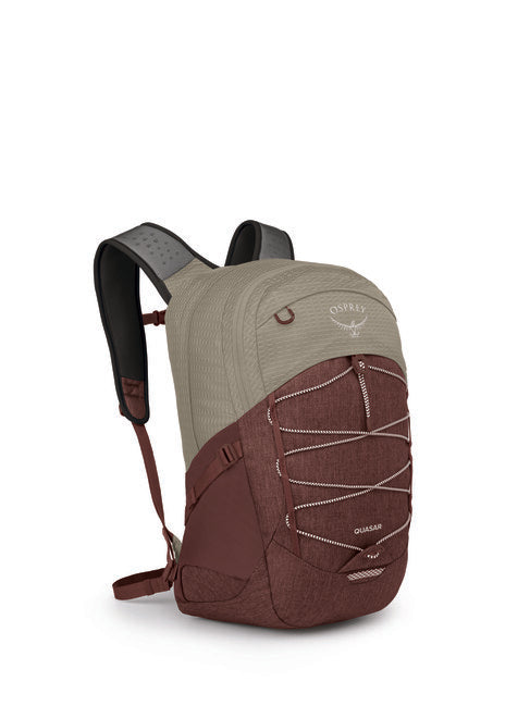 Osprey Quasar 28 zaino da città, marrone segatura/rosso raisin