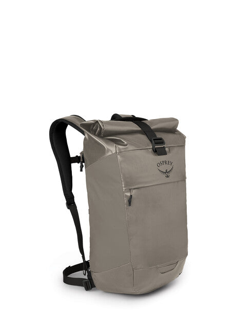Osprey Transporter roll top zaino, tan concrete