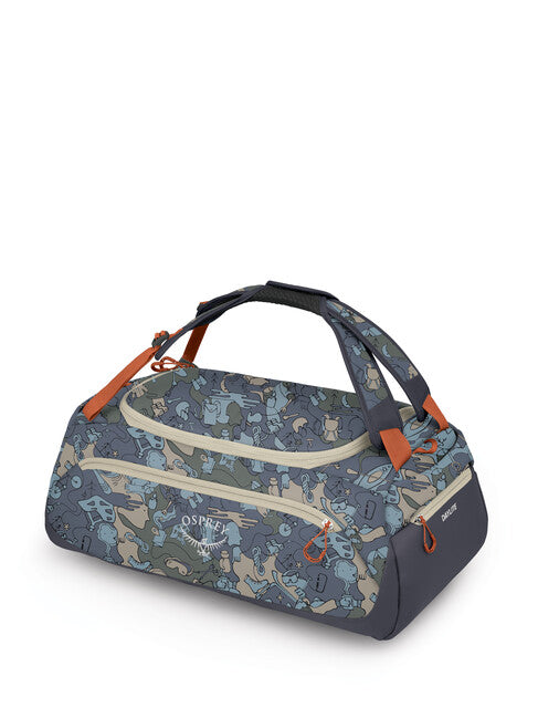 Osprey Daylite Duffel 45 borsa da viaggio, godetevi la stampa esterna
