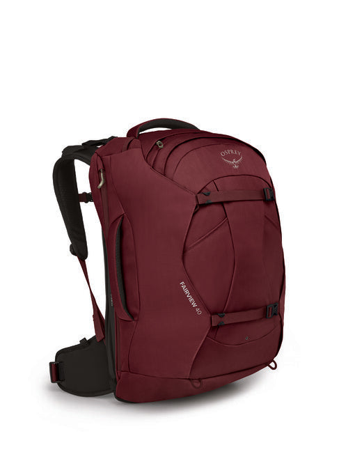 Osprey Fairview 40 zaino da viaggio, rosso zircone