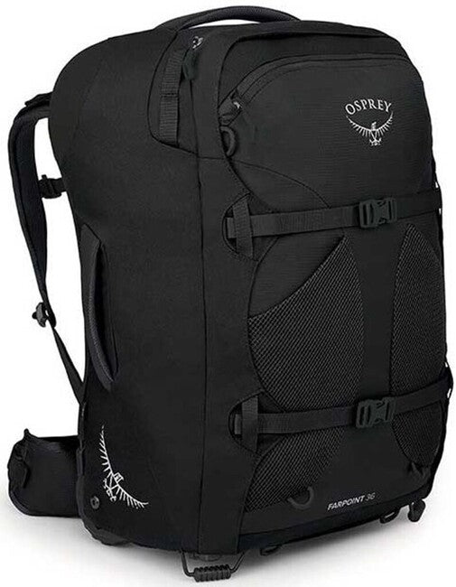 Osprey Farpoint Wheels 36 Ii borsa da viaggio su ruote, nera