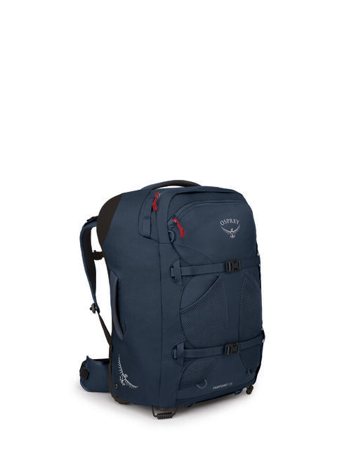 Osprey Farpoint Wheels 36 borsa da viaggio su ruote, blu spaziale tenue