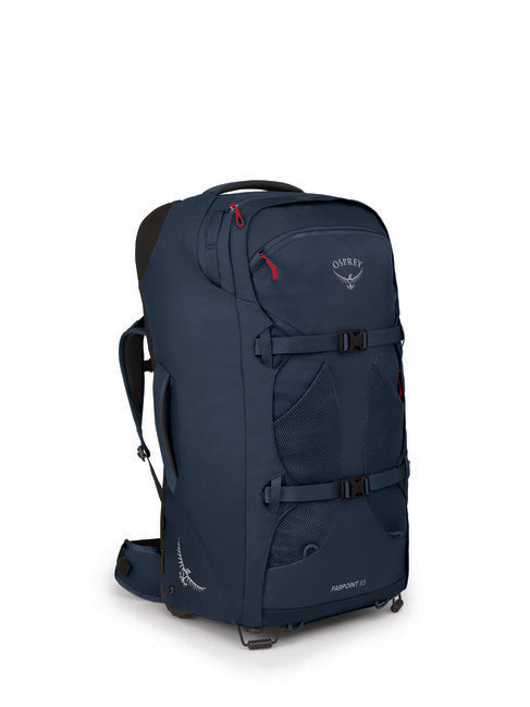 Osprey Farpoint Wheels 65 borsa da viaggio su ruote, blu spazio tenue