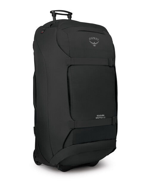 Osprey Shuttle 130 borsa da viaggio su ruote, nera