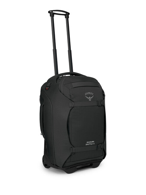 Osprey Shuttle borsa da viaggio con ruote 45, nera