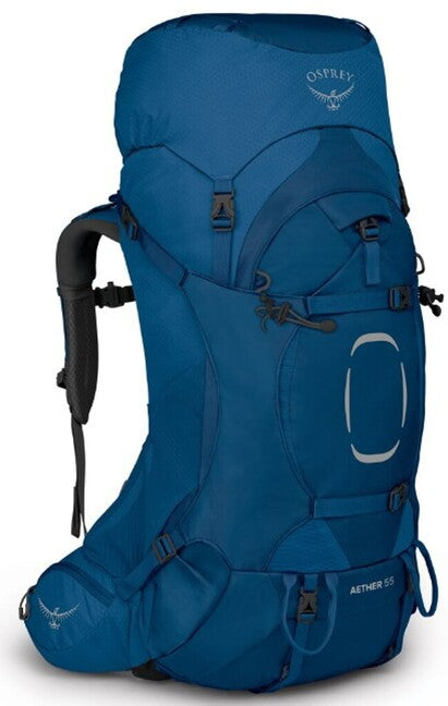 Osprey Aether 55 Ii zaino da trekking, deep water blue
