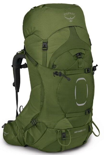 Osprey Aether 65 II zaino, garlic mustard green