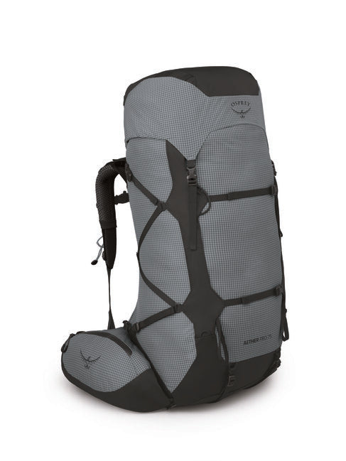 Osprey Aether Pro 75 zaino da trekking, silver lining