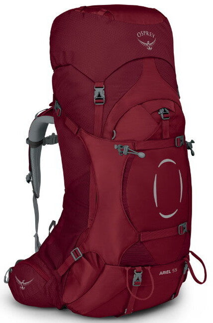 Osprey Ariel 55 II zaino da trekking , claret red