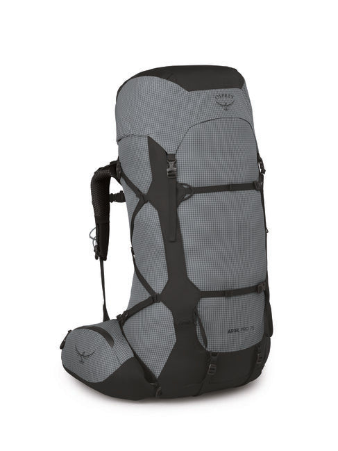 Osprey Ariel Pro 75 zaino da trekking, silver lining