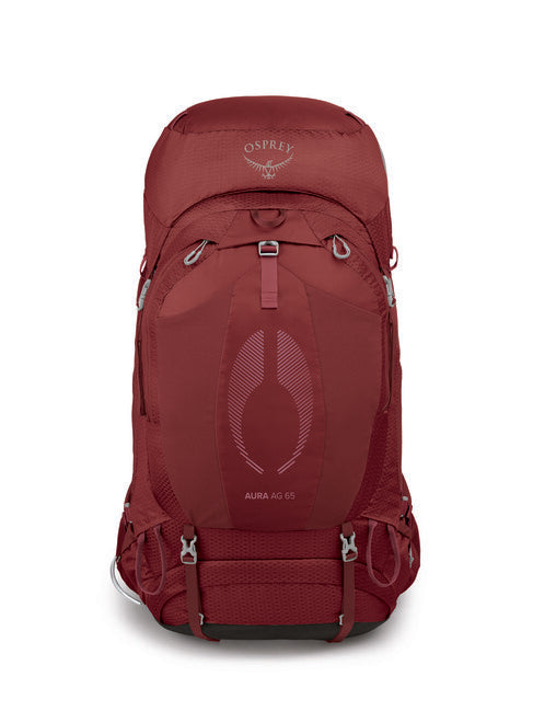 Osprey Aura Ag 65 zaino, berry sorbet red