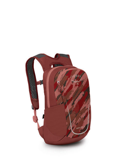 Osprey Daylite Jr zaino, stampa pennellate/red canyon