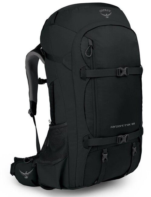 Osprey Farpoint Trek 55 II zaino da viaggio, nero