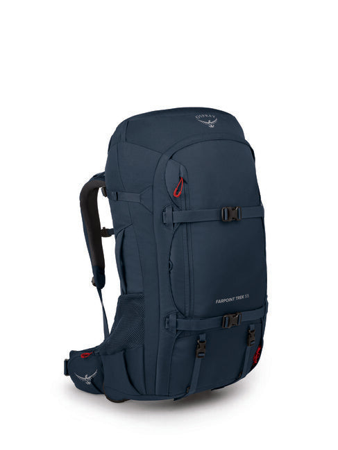 Osprey Farpoint Trek 55 zaino da viaggio, blu spaziale tenue