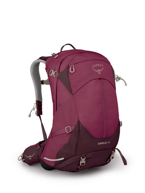 Osprey Sirrus 34 zaino da trekking, elderberry purple/chiru tan