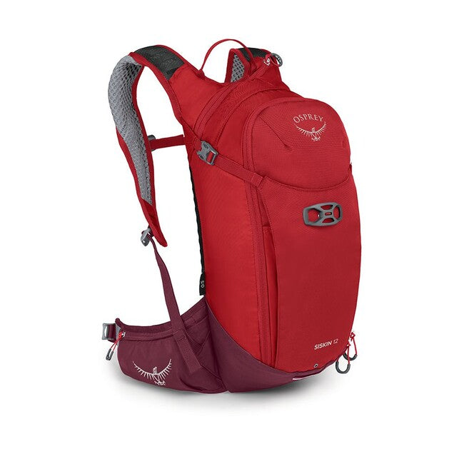 Osprey Siskin zaino da ciclismo 12L, rosso finale