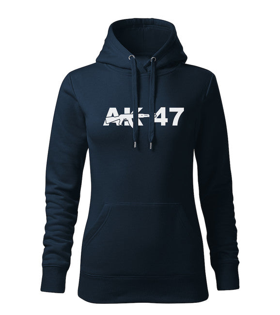 DRAGOWA AK-47 felpa con cappuccio 320g/m2, blu scuro