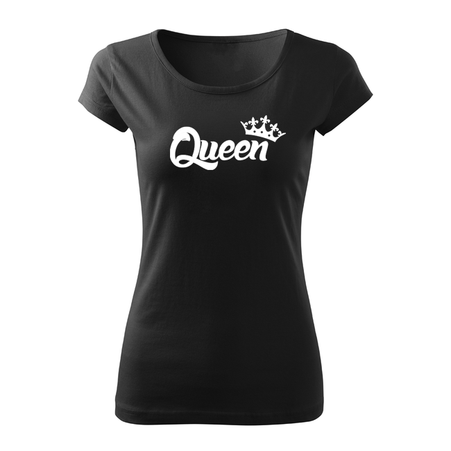 DRAGOWA Queen t-shirt corta, nero 150g/m2