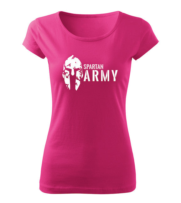 DRAGOWA Spartan army t-shirt, rosa 150g/m2