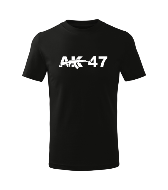 DRAGOWA AK-47 maglietta corta per bambini , nera