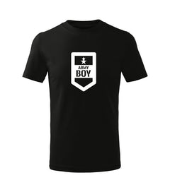 DRAGOWA παιδικό κοντομάνικο μπλουζάκι army boy, μαύρο
