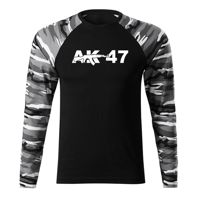 DRAGOWA Fit-T maglietta a maniche lunghe ak-47, metro 160g/m2