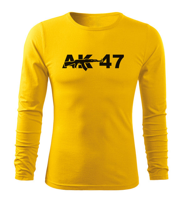 DRAGOWA AK-47 Maglietta a maniche lunghe 160g/m2, giallo