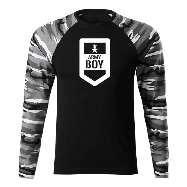 DRAGOWA Fit-T t-shirt manica lunga militare, metro 160g/m2