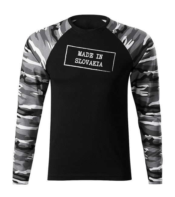 DRAGOWA Fit-T t-shirt a maniche lunghe prodotta in Slovacchia, metro 160g/m2