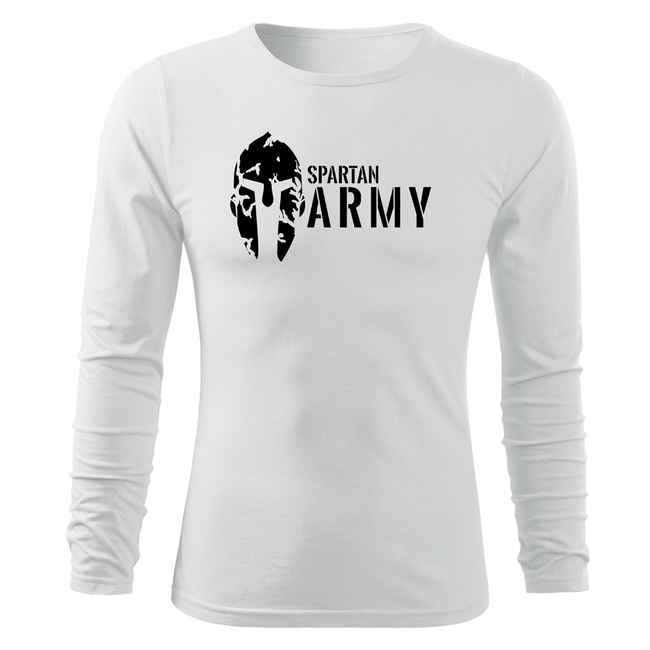 DRAGOWA Fit-T maglia a maniche lunghe 160g/m2, bianca
