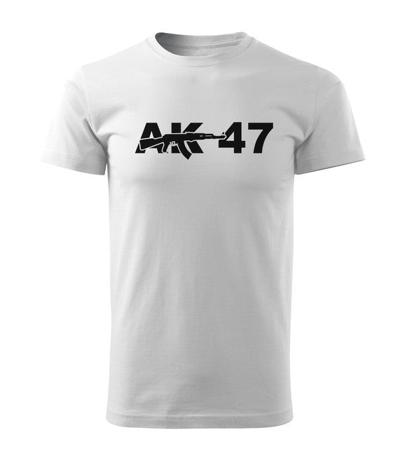 DRAGOWA AK-47 maglietta corta 160g/m2, bianca