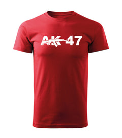DRAGOWA t-shirt a maniche corte AK-47 160 g/m², rosso