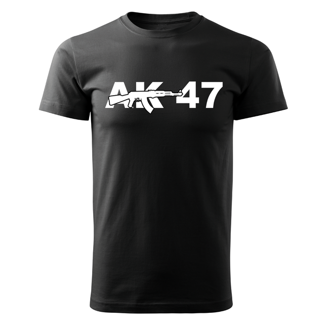 DRAGOWA Ak-47 maglietta corta 160g/m2, nera