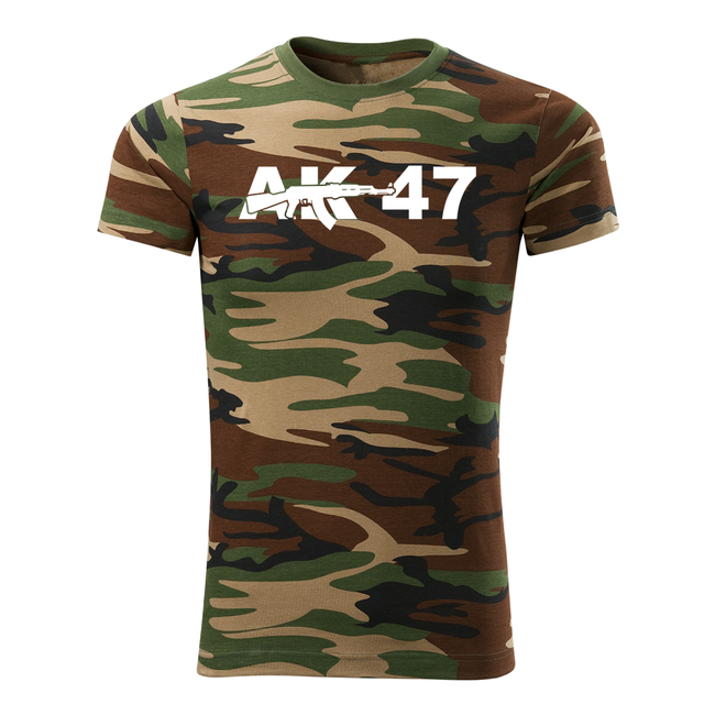 DRAGOWA AK-47 maglietta corta 160g/m2, mimetico