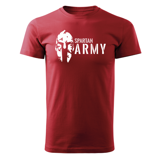 DRAGOWA Spartan Army maglietta corta 160g/m2, rossa