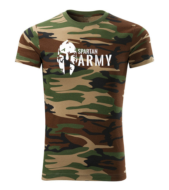 DRAGOWA Spartan army t-shirt 160g/m2, mimetica
