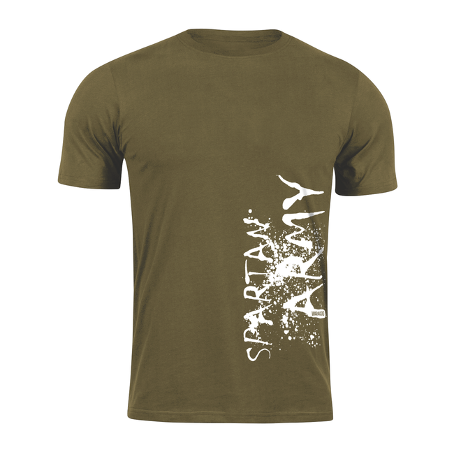 DRAGOWA Spartan army t-shirt corta 160g/m2, oliva