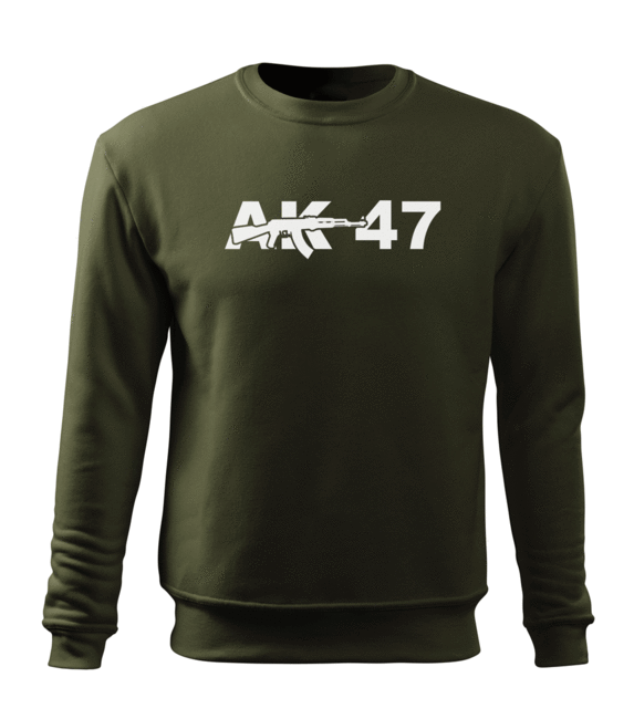 DRAGOWA Ak-47 felpa da uomo 300g/m2, oliva