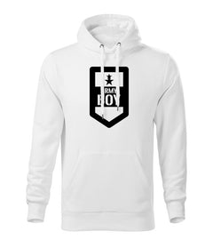 DRAGOWA moški pulover s kapuco army boy 320 g/m², bela