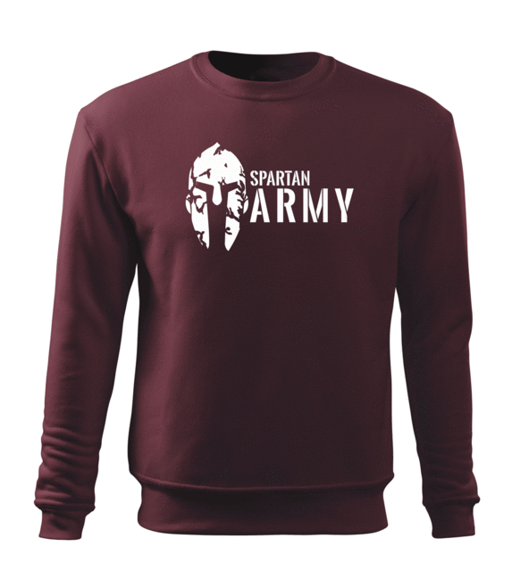 DRAGOWA Spartan Army felpa 300g/m2 , bordeaux