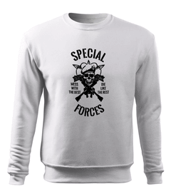 DRAGOWA moški pulover special forces 300 g/m², bela