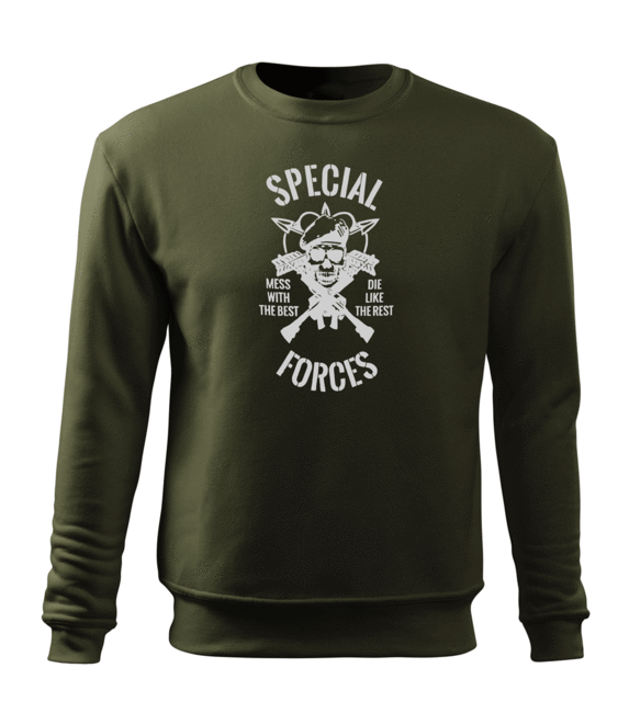 DRAGOWA Felpa da uomo forze speciali 300g/m2, oliva