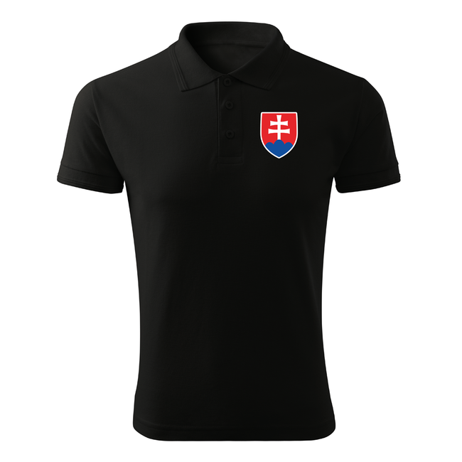 DRAGOWA Polo Piccola polo 200g/m2, nera