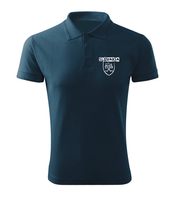 DRAGOWA Polo slovakia polo 180g/m2, blu