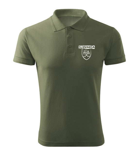 DRAGOWA Polo Slovakia oliva 180g/m2