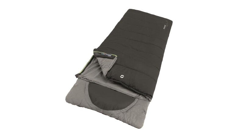 Outwell Contour sacco a pelo sinistro, nero notte