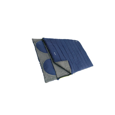 Outwell Contour Lux Double sacco a pelo, cerniera a sinistra